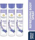 Yardley London English Lavender Refreshing Body Spray 200ml Deodorant Spray - For Women (600 ml, Pack of 3)...