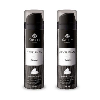 Yardley London Gentleman Classic Shaving with Aloe Vera Foam, 200g