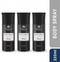 Yardley London Gentleman Classic With Woody Fougere Notes Body Deodorant Spray - For Men  (660 ml, Pack of 3)...