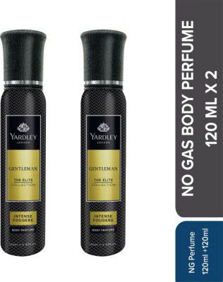 Yardley London Gentleman Intense Fougere No Gas Body Perfume - 240 ml (For Men)