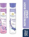 Yardley London Morning Dew Refreshing Body Spray 200ml + English Lavender 200ml Deodorant Spray - For Women  (400 ml, Pack of 2)...