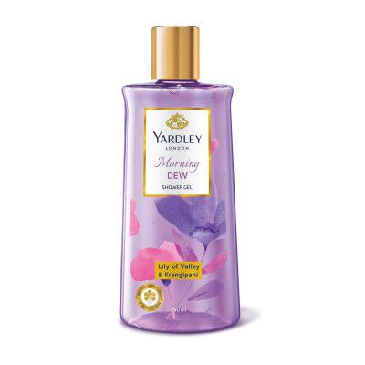 Yardley London Morning Dew Refreshing Shower Gel For Women With Lily of Valley & Frangipani - 250ml