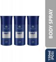 Yardley London Navy Body Spray - For Men  (450 ml, Pack of 3)...