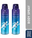 Yardley London Sporting League Body Spray -Pace Deodorant Spray - For Men  (150 ml, Pack of 2)...