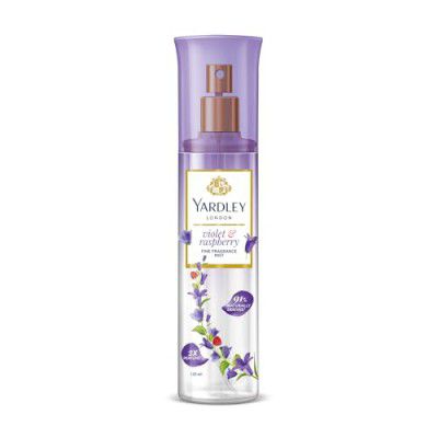 Yardley London Violet & Raspberry Fine Fragrance Mist Spray -135Ml