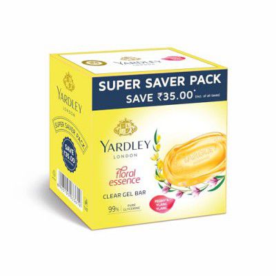 Yardley London Yardley Clear Gel Bar Peony & Ylang Ylang - 125Gx3