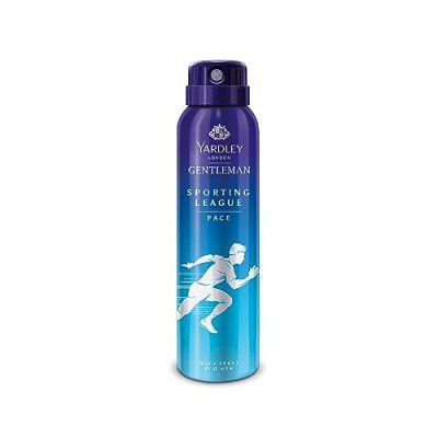 Yardley Male Gentleman Sporting League Body Lemon Spray - Pace 150Ml