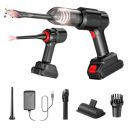 YAVI GLOBAL Coordless 2 in 1 Car Vacuum Cleaner...