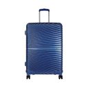 YAYAVAR Polyester Berlin Hardsided Spinner Wheel Luggage Bag (Royal Blue, 75cm, Large)...