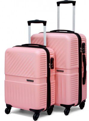 YAYAVAR Hard Body Set of 2 Luggage 4 Wheels - MIAMI - Pink