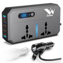 Yearwin 2 Year Warranty 200W Car Power Inverter with 220V Output AC Stocket, 30W PD & 3 USB Charging Port Dc to Ac Converter 12V to 220V Inverter...