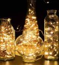 Yellow 10 Meters 100-LED Fairy Copper Waterproof USB Operated String Lights...