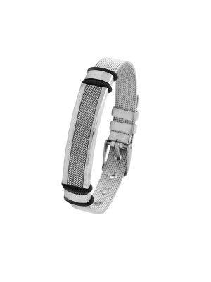 Yellow Chimes Western Style Cross Design Printed Causal Wear Wristband Opening Bracelet for Men and Boys