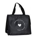 Yellow Weaves Insulated Travel Lunch/Tiffin/Storage Bag for Office, College & School, Regular Size (Black, Polyester)...