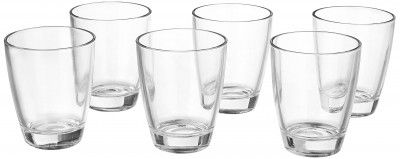 Yera 6 pcs Premium Water/Juice Glasses