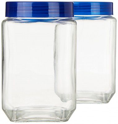 YERA K-Series Pantry Jars, 1810 ml, 2 Piece
