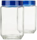 YERA K-Series Pantry Jars, 1810 ml, 2 Piece...
