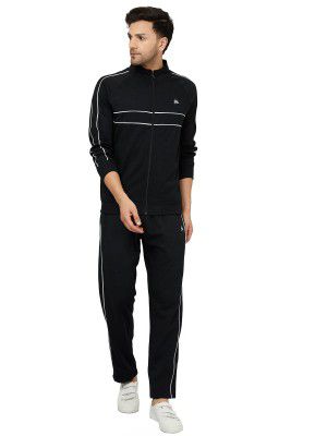 YHA Men Winter Strip Track Suit Cotton Fleece High Neck…