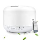 Yikubee Plastic Essential Oil Diffusers With Remote, 500Ml Diffusers For Essential Oils Large Room, Home, Aromatherapy Oil Diffuser With Cool Mist, Humidifiers For Bedroom...