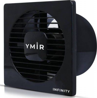 Ymir Infinity 6 inch Exhaust Fan Axial Fan Ventilation Fan For kitchen & Bathroom 150 mm Exhaust Fan  (Black)