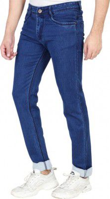 YNC  Men Skinny Mid Rise Blue Jeans