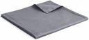 YnM Cotton Duvet Cover for Weighted Blankets (Dark Grey, 48x72)...