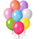 YNS CRAFTS STOCK Multicolor Balloons 9 Inch Thick Metallic Latex Balloon Pack of 50 Decoration Kit for Birthday Anniversary Party Supplie...