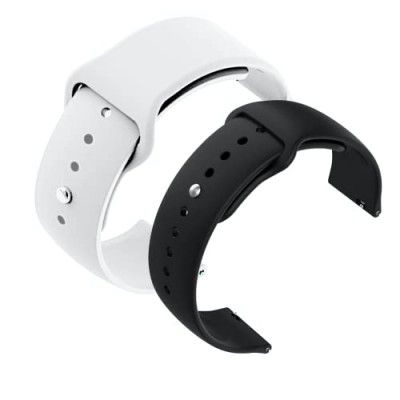 YODI Accessories Silicone 22MM Original Strap Belt Band for REALME Watch 2 PRO (Set of 2 Colors)
