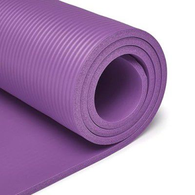 Yoga mat for Women & Men EVA Material 4mm Anti Slip for Gym Workout yoga mat 4mm,yoga mat 4mm thick,yoga mat for women,yoga mat for men (4MM, Purple)