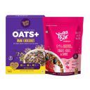 Yogabar Breakfast Oats and Muesli | Fruits and Nuts Muesli | Dark Chocolate Flavour Premium Super Oats Combo Pack - 800 gm...