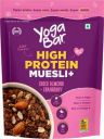 Yogabar High Protein Muesli 1kg Jar, Choco Almond & Cranberry with Probiotics & Omega-3 Jar  (1 kg)...