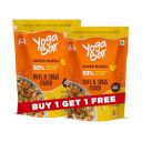 Yogabar Muesli Nuts + Seeds Crunch 700g (Buy 1 Get 1 FREE) with Flax and Chia Seeds, 700g [Pack of 2 ]...