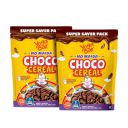 Yogabar Multigrain Chocos Cereal for Breakfast, Zero Maida, Delicious Chocolate Chocos, 850g, Pack of 2...