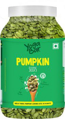 Yogabar Premium Pumpkin Seeds Jar Loaded with Fiber and Protein Rich Superfood Pumpkin Seeds  (850 g)