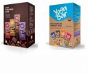 Yogabar Protein Bar Variety Box - 6 x 60 g (Box of 6 bars) and Snack Bar Variety Pack - 10 * 38 g (Box of 10 bars) Combo  (2 Box)...