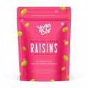Yogabar Raisins Green 500g Value Pack| Fresh Pure Seedless Raisin| Premium Kishmish Dry Fruits| Rich in Iron, Calcium, Vitamin B & Boost Immunity| Healthy Kismis Snacks...