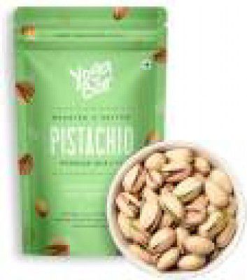 Yogabar Roasted Salted Pista|Tasty & Healthy Nuts|Rich in Protein & Low Calories Pistachios (2 x 500 g)