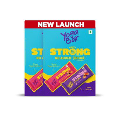 Yogabar Variety Pack 12 grams Strong Protein Bars (12 Bars)