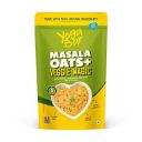 Yogabar Veggie Magic Oats 400 g | Premium Oats with High Fibre, 100% Whole grain, Non GMO | Gluten Free Golden Oats for Weight Loss | Healthy Breakfast Cereal with Wholegrain Oats...