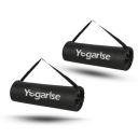 YOGARISE Carry Bag for Yoga Mats with Premium-Quality Zipper (Pack of 2, Black)...