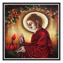 Yogine Rolled Paper Poster Wall Art & Wall Décor - Self Adhesive (12x12 inches)-Rolled-211/222-40...