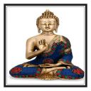 Yogine Rolled Paper Poster Wall Art & Wall Décor - Self Adhesive (12x12 inches)-Rolled-211/222-46...