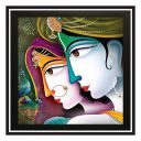 Yogine Rolled Paper Poster Wall Art & Wall Décor - Self Adhesive (12x12 inches)-Rolled-211/222-89...