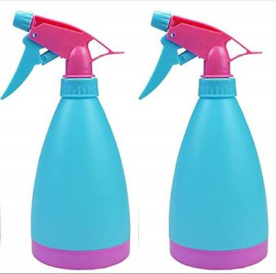 YOHUB Refillable Fine Mist Spray Bottle Water Bottle Sprayer, Lawn Sprinkler, Water Mister, Spray Bottle (Blue Pack Of 2)