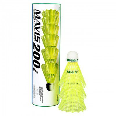 Yonex Mavis 200i Nylon Shuttle Cock Pack of 6