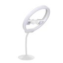 Yongnuo YN128 II Portable Photography Ring Light Bicolor Beautify LED Light for DSLR Camera iPhone Samsung Phone Live Video Selfie White + Wingoneer Diffuse...