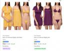 You Forever Pack of 3 Women Nighty with Robe @ ₹304...