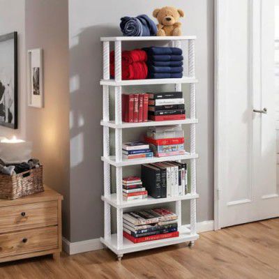 YouCopia Book Self – 6 Layer Portable Book Shelf, Kids Books Racks