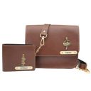 YOUR GIFT STUDIO Customized Leather Men Wallet | Personalised Purse for Men | Customised Birthday Gift for Him...
