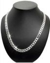 YouthPoint  The Perfect Silver Necklace Chain for Men Sterling Silver Plated Copper...
